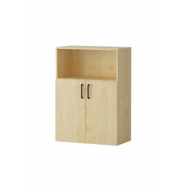 Shelf AMATA 3, 2 columns with hinged doors and lock