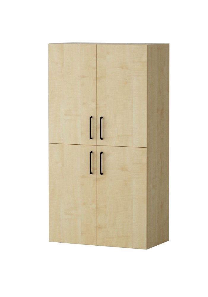 Shelf AMATA 4, 2 and 2 columns with hinged doors