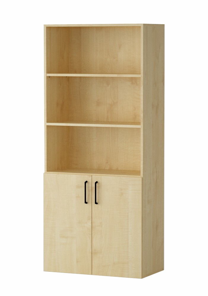 Shelf AMATA 5, 2 columns with hinged doors