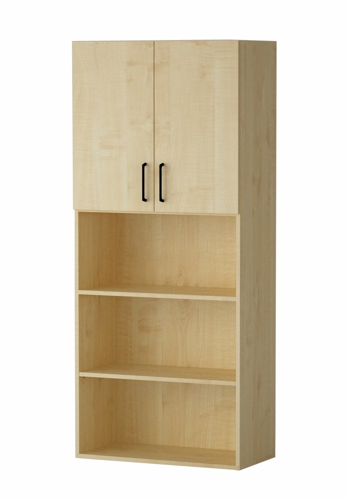 Shelf AMATA 5, 2 columns with hinged doors (top)