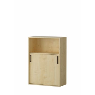 Shelf AMATA 3, 2 columns with sliding doors