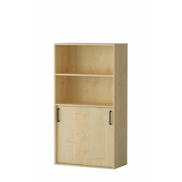 Shelf AMATA 4, 2 columns with sliding doors