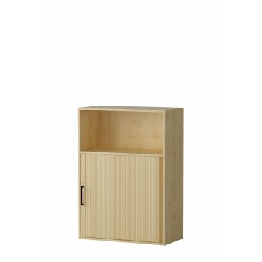Shelf AMATA 3, 2 columns with louvered doors