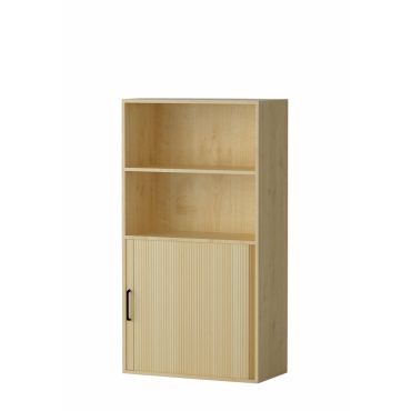Shelf AMATA 4, 2 columns with louvered doors