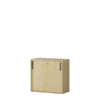 Shelf AMATA 2 with sliding doors and lock