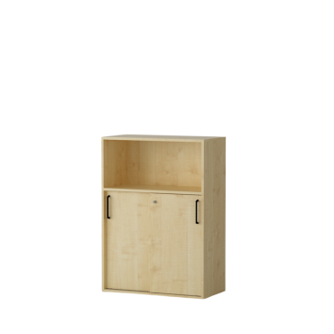Shelf AMATA 3, 2 columns with sliding doors