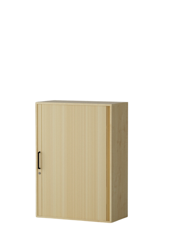 Shelf AMATA 3 with louvered door and lock