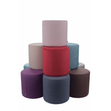 Round pouf