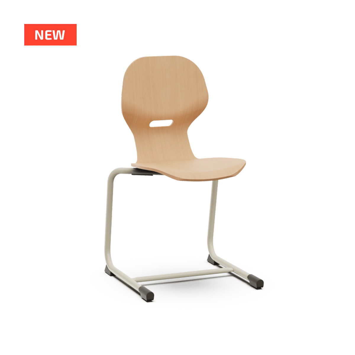 School chair Lia Wood Cantilever (New)