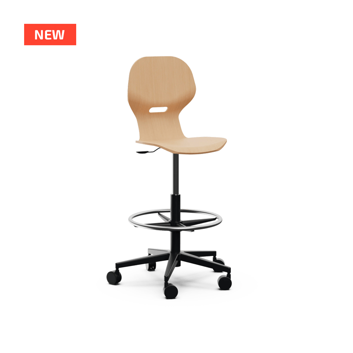 School stool Lia Wood Stool (New)
