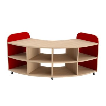 Shelf corner section