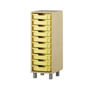 Shelf with boxes 1x10 F1
