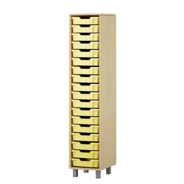 Shelf with boxes 1x18 F1