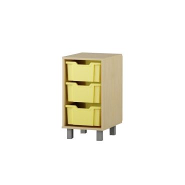 Shelf with boxes 1x3 F2