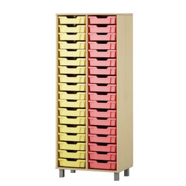 Shelf with boxes 2x18 F1