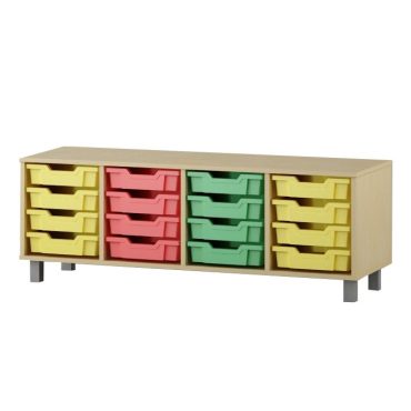 Shelf with boxes 4x4 F1