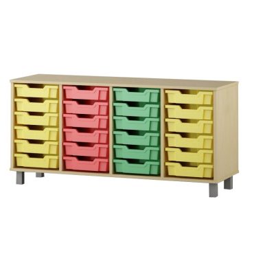 Shelf with boxes 4x6 F1