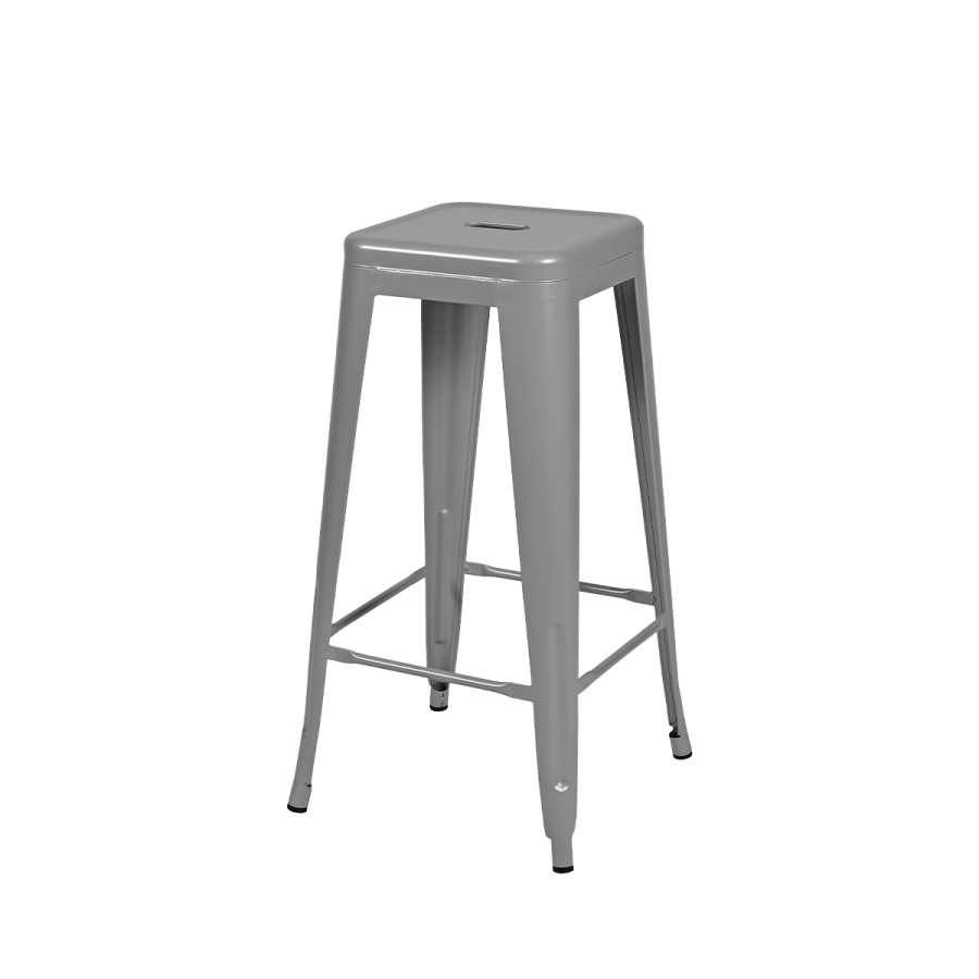 Paris stool inspired by Tolix, 76 cm