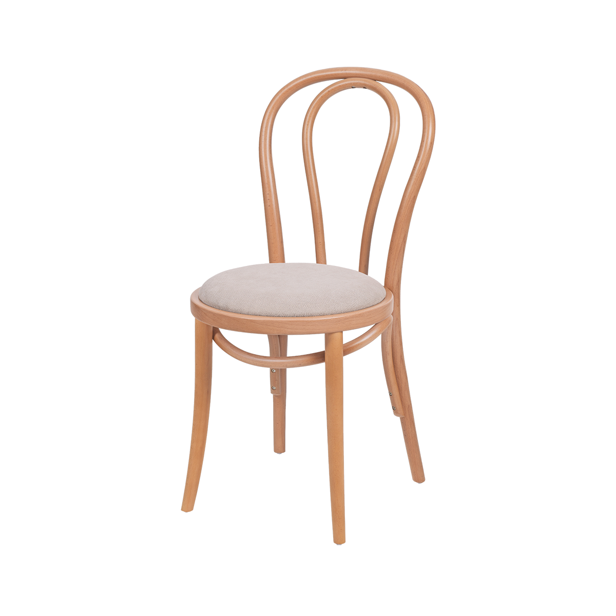 Monet 18 natural wooden chair - seat