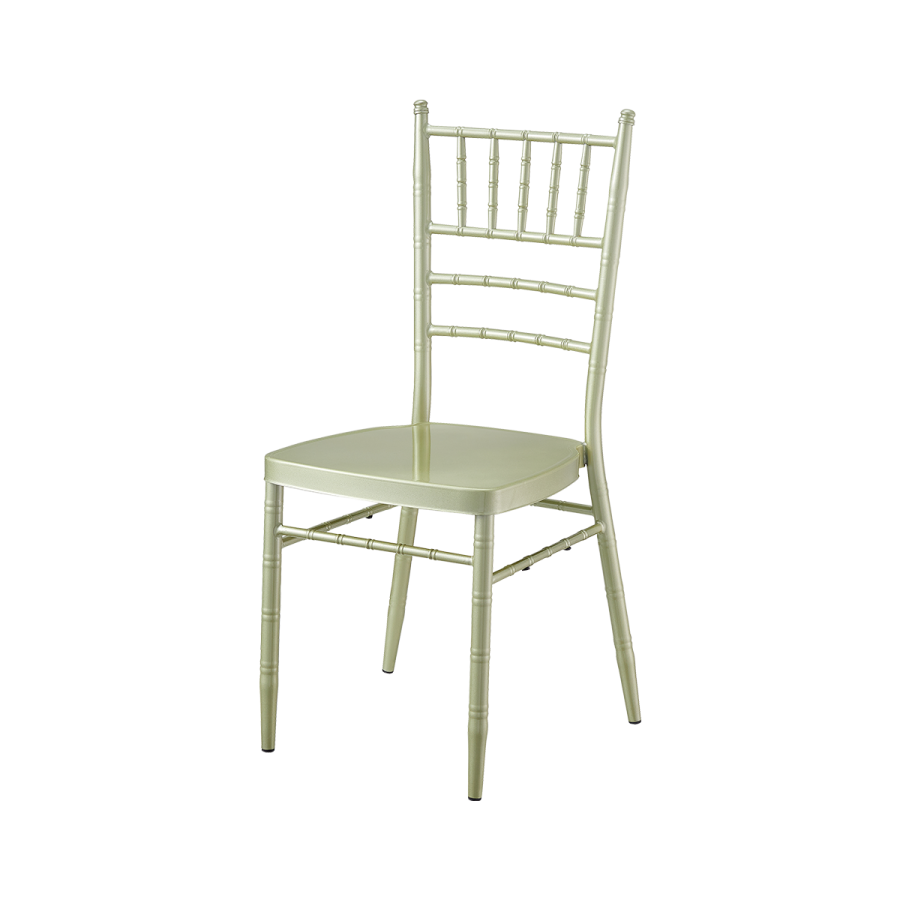 Tiffany Metal Chiavari Chair Champagne