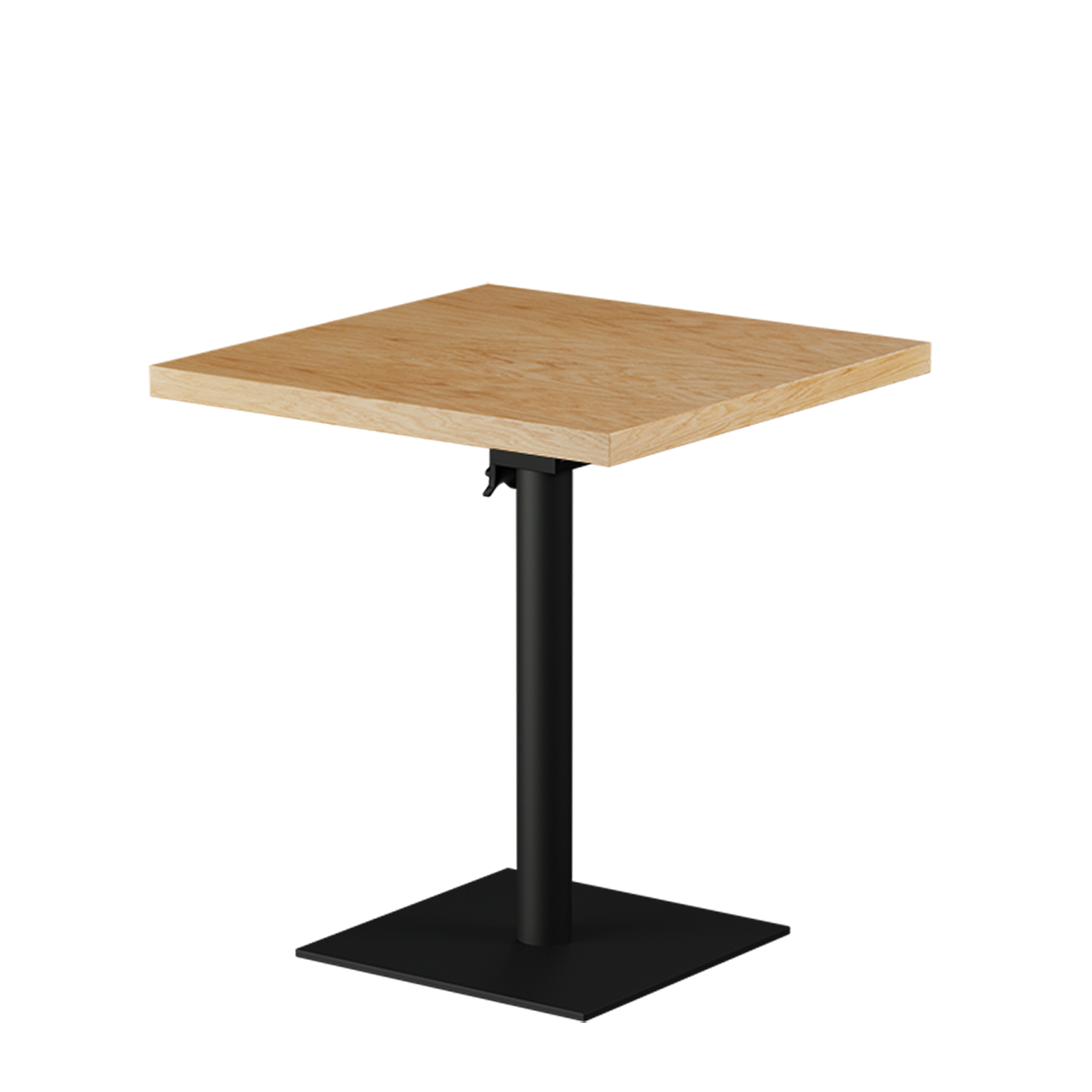 Alfa Fold table with a wooden-veneered top