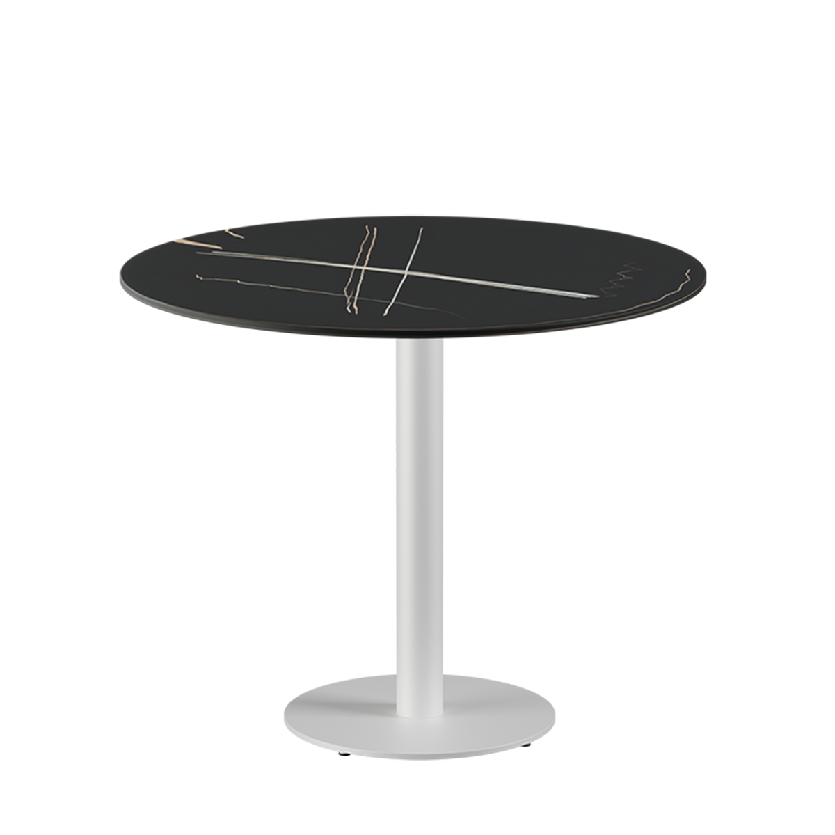 Alfa R table, white sintered quartz top