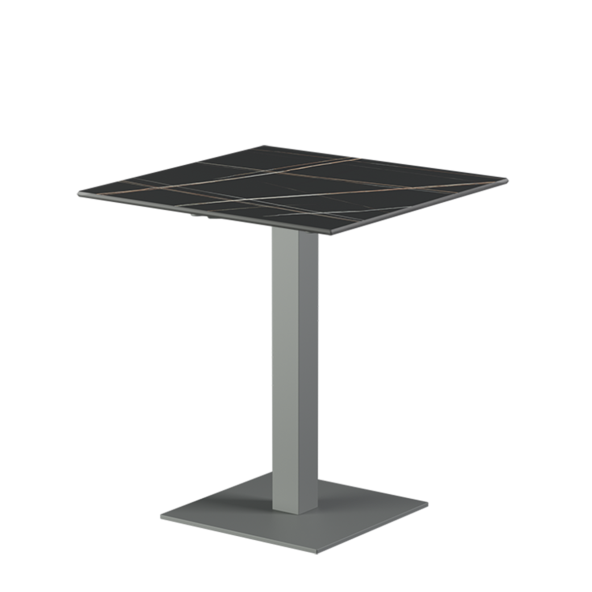 Alfa S table, gray sintered quartz top