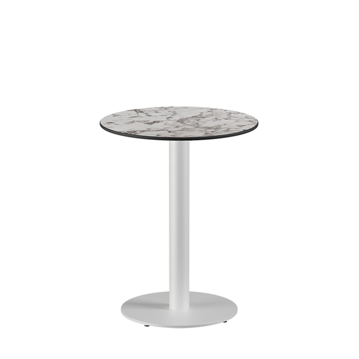 Alfa R table, white HPL top