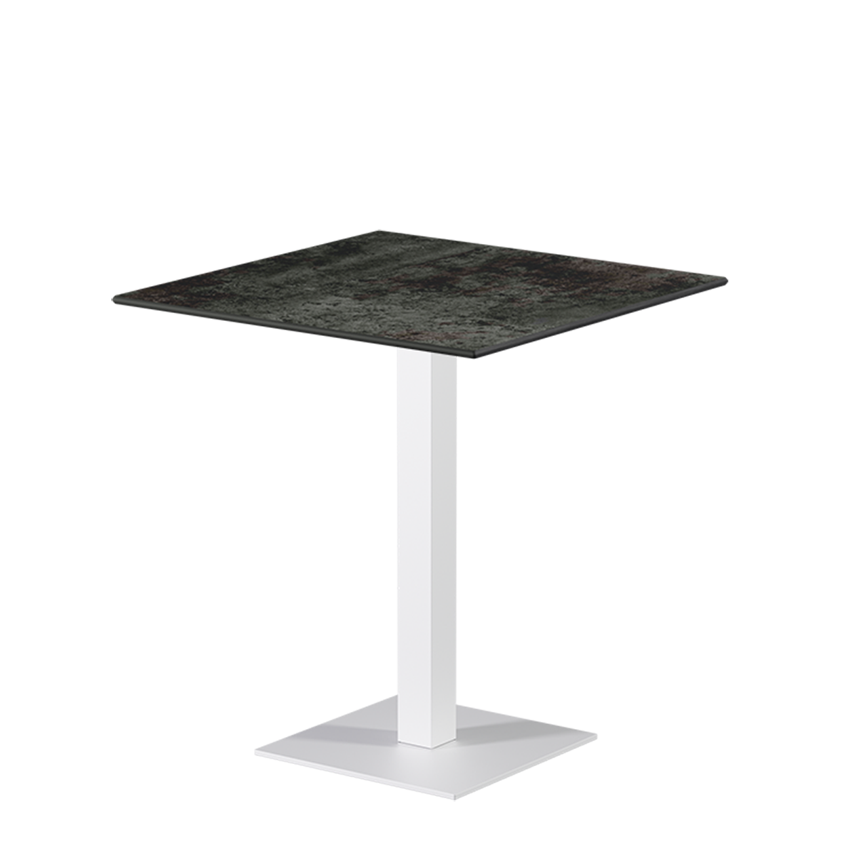 Alfa S table, white HPL top