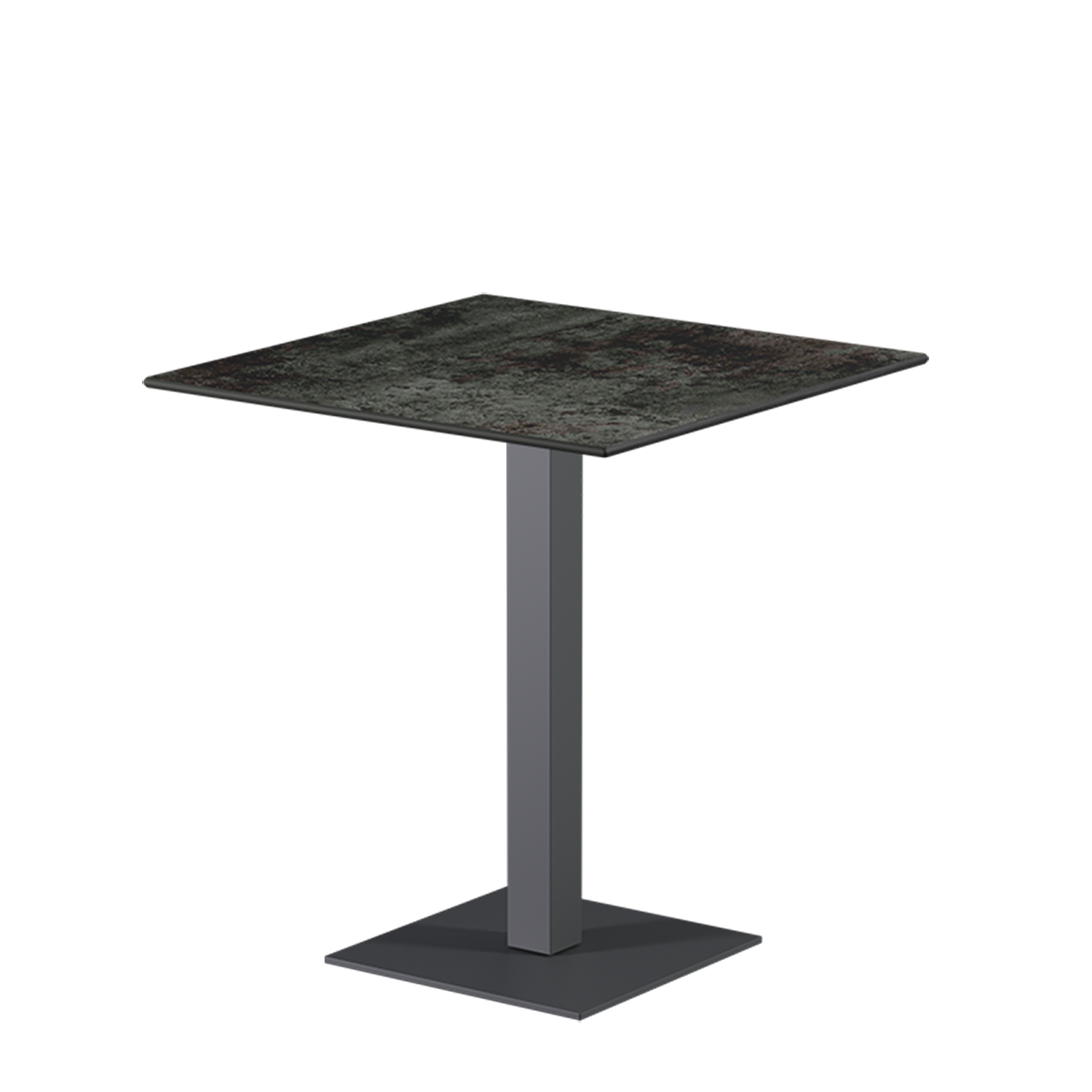 Alfa S table, gray HPL top