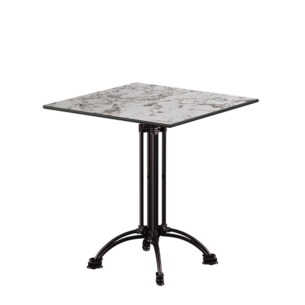 Rustical table with HPL top