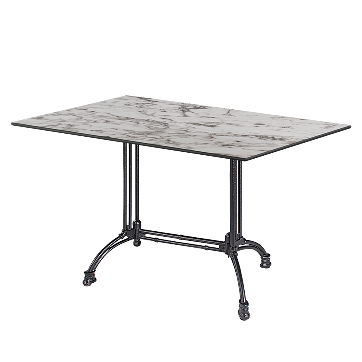 Rustical Duo table, HPL top