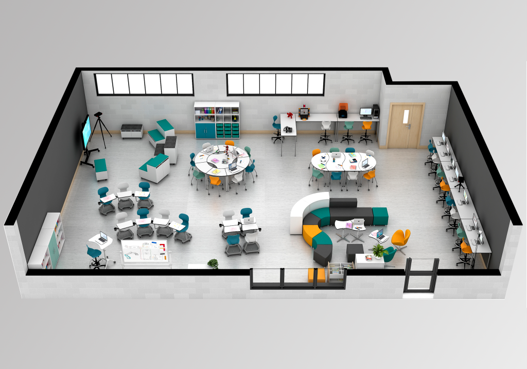 The ideal school furniture for the STEAM classroom