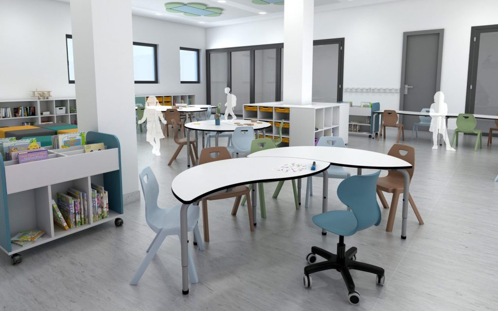 Inclusive school furniture
