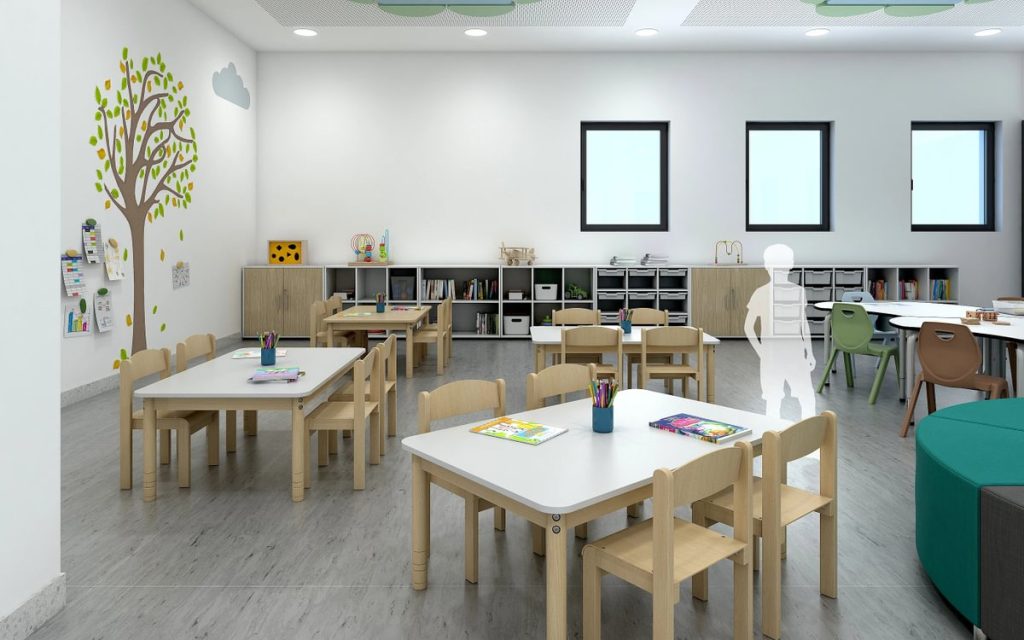 Mirplay School Children classroom