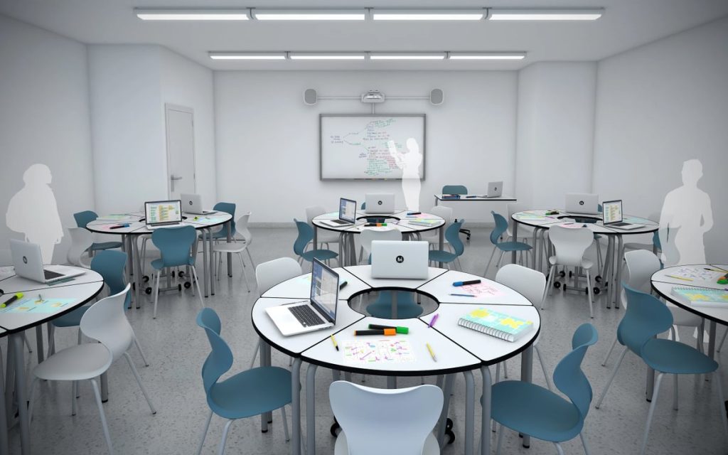 Mirplay School STEAM classroom