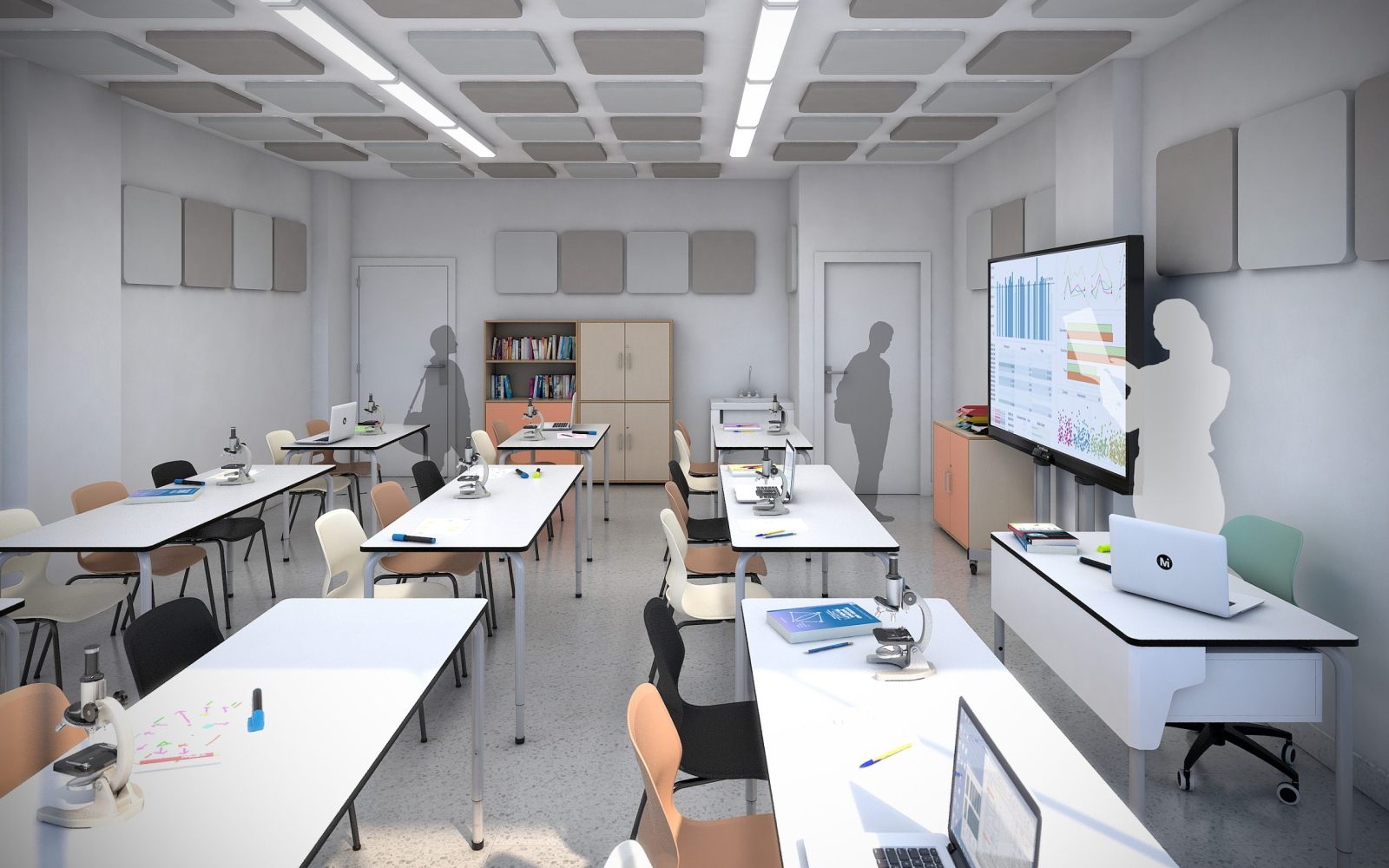 How to adapt school furniture to digital education