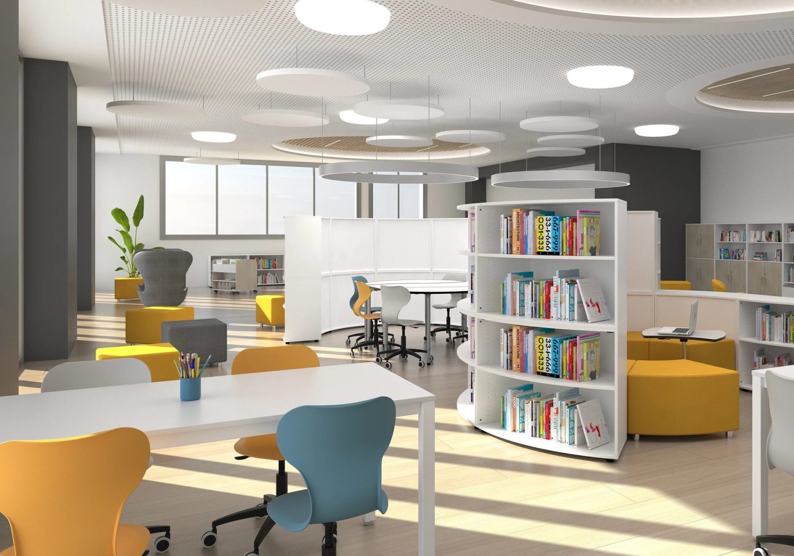 Library furniture: creating comfortable and flexible spaces