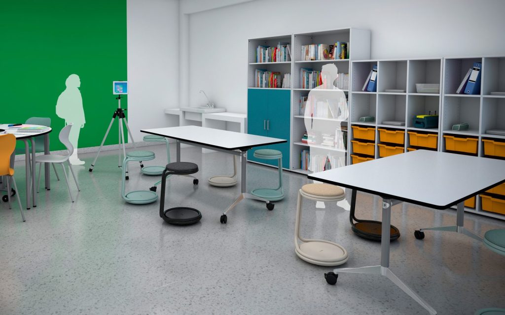 Mirplay School Jon Stool STEAM classroom