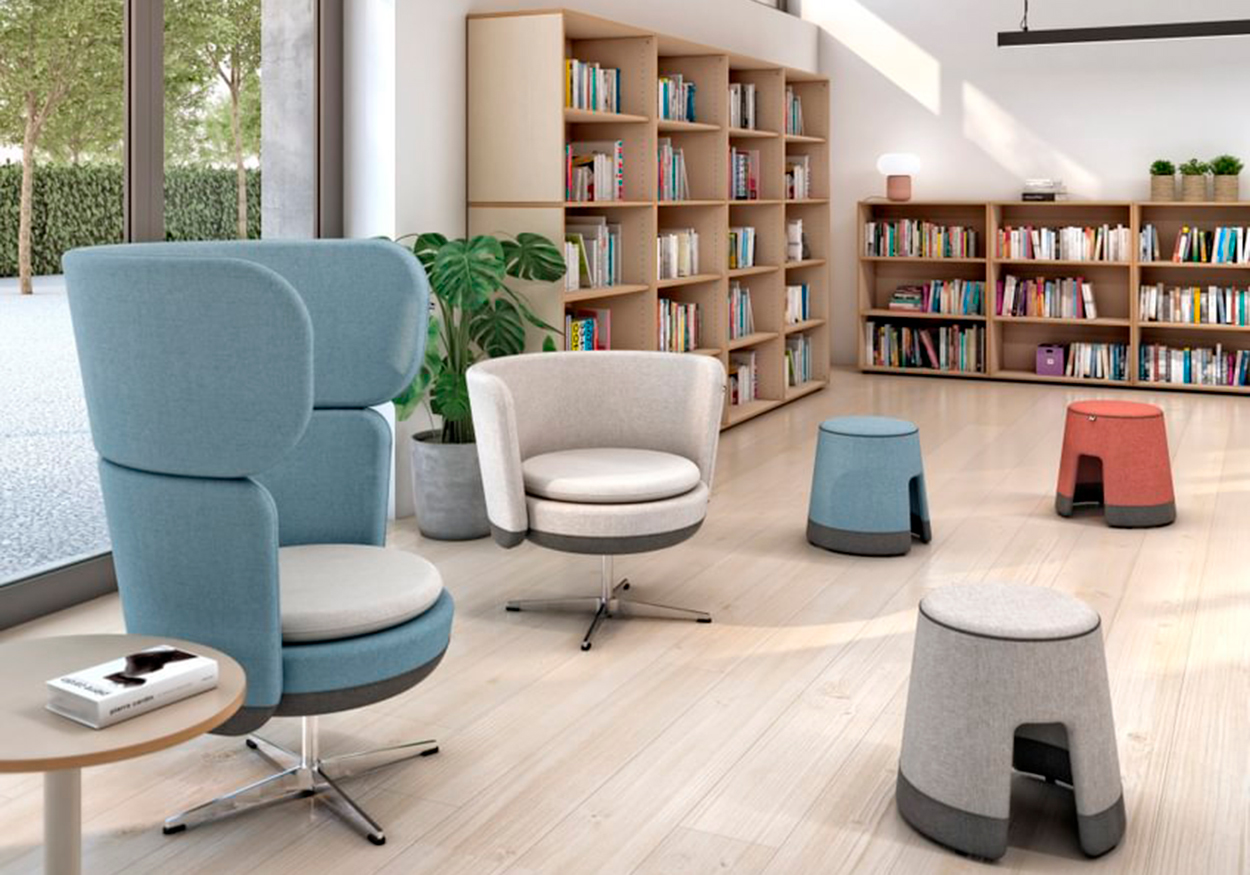 Create comfortable and functional spaces with Manny school armchairs