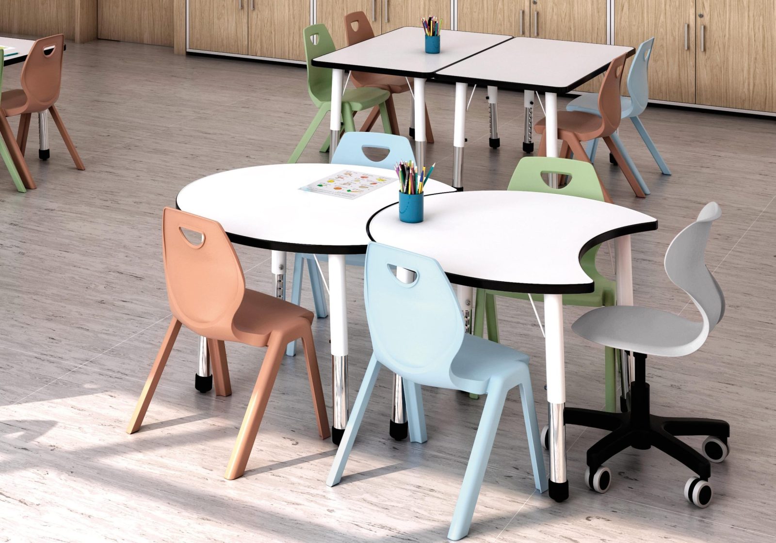 Ergonomic school furniture: health and comfort