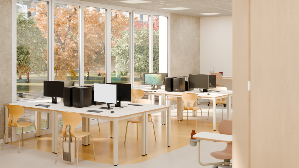 Mirplay School STEAM classroom