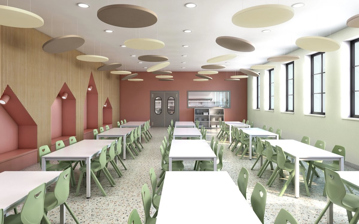 Acoustic panels for schools: Which one to choose depending on the space?