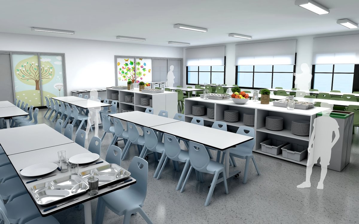 How to create the ideal school canteen with functional furniture