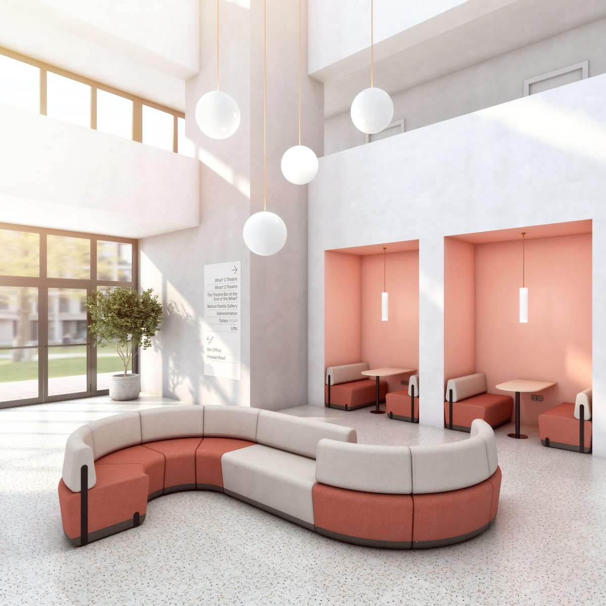How to transform your school hall with Kalin sofas