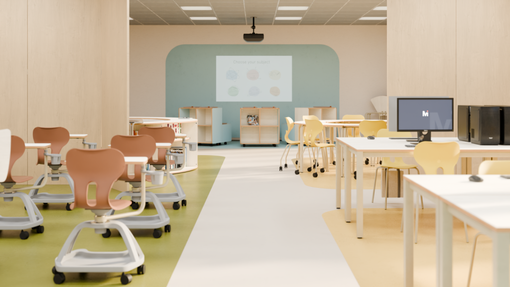 Mirplay School STEAM classroom