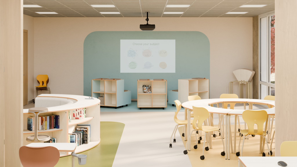 The ideal school furniture for a STEAM classroom