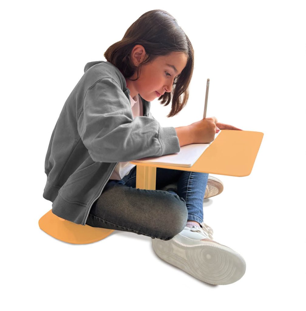 Mirplay School Ztool Portable Table Yellow